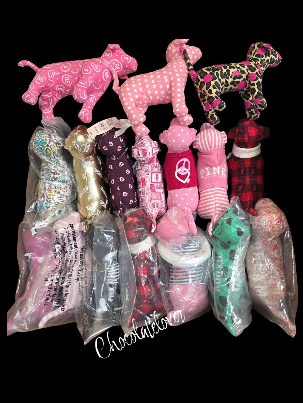 Victoria's Secret PINK DOGS Collection 17PC